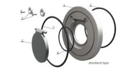 SKS315S6 SS 316 Single Plate Wafer Check Valve