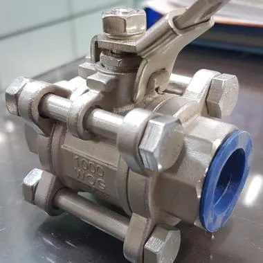 SKS234 SS 304 Lockable Handle Ball Valve
