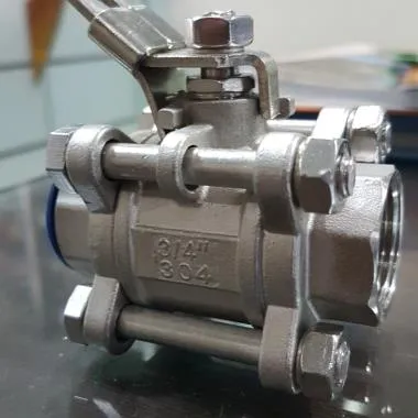 SKS234 SS 304 Lockable Handle Ball Valve